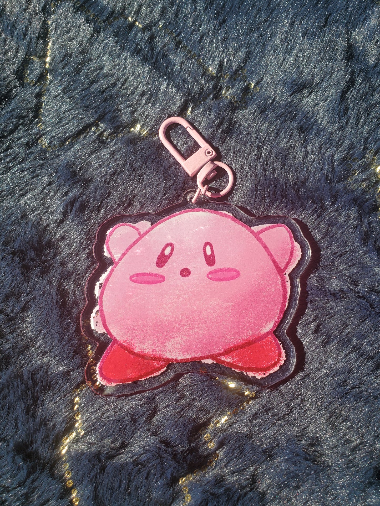 (Pre-order) Doodle Kirby Keychain