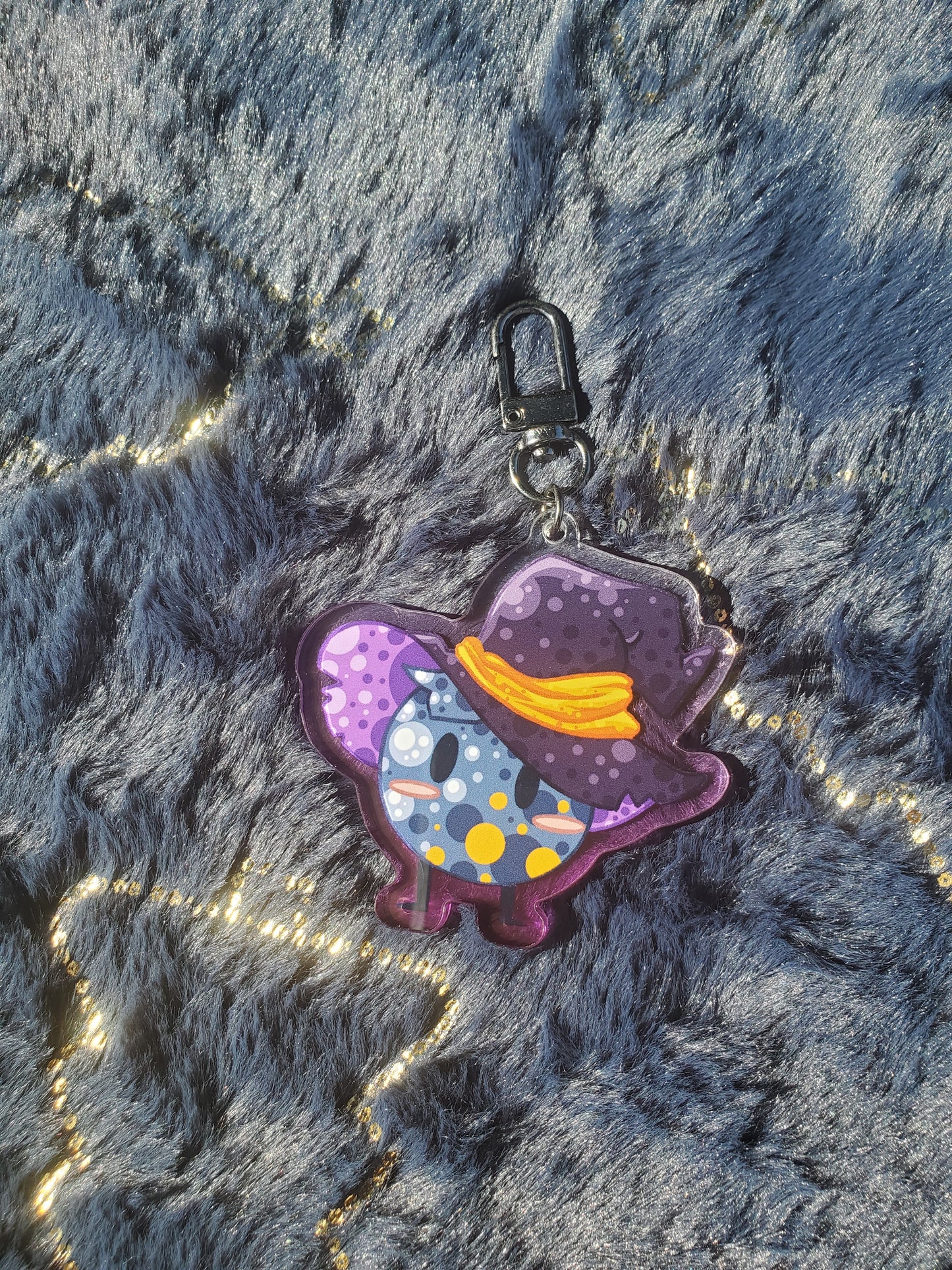 (Pre-order) Blueberry Witch Keychain