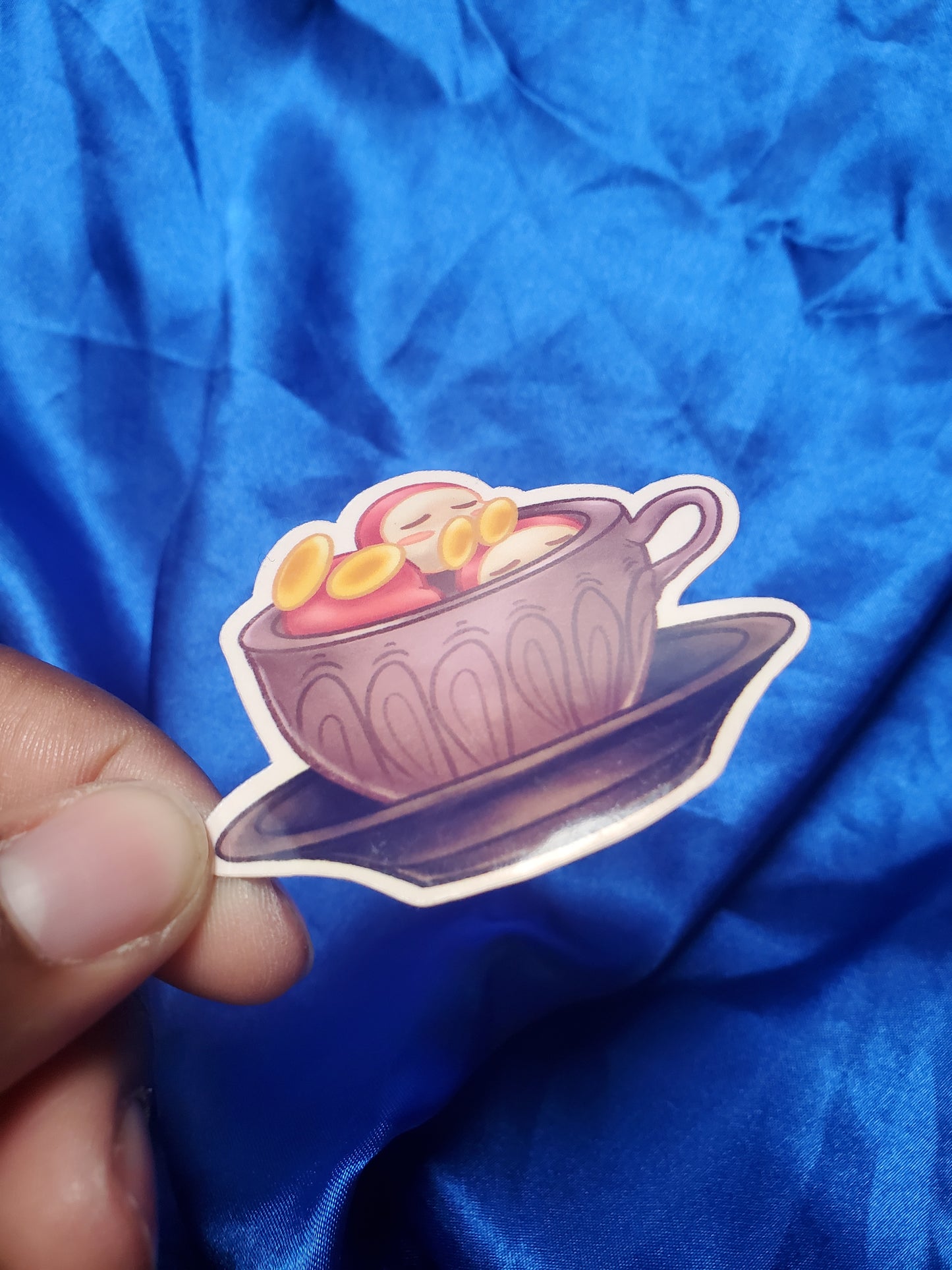 Doodle Waddle Dee Mug Sticker