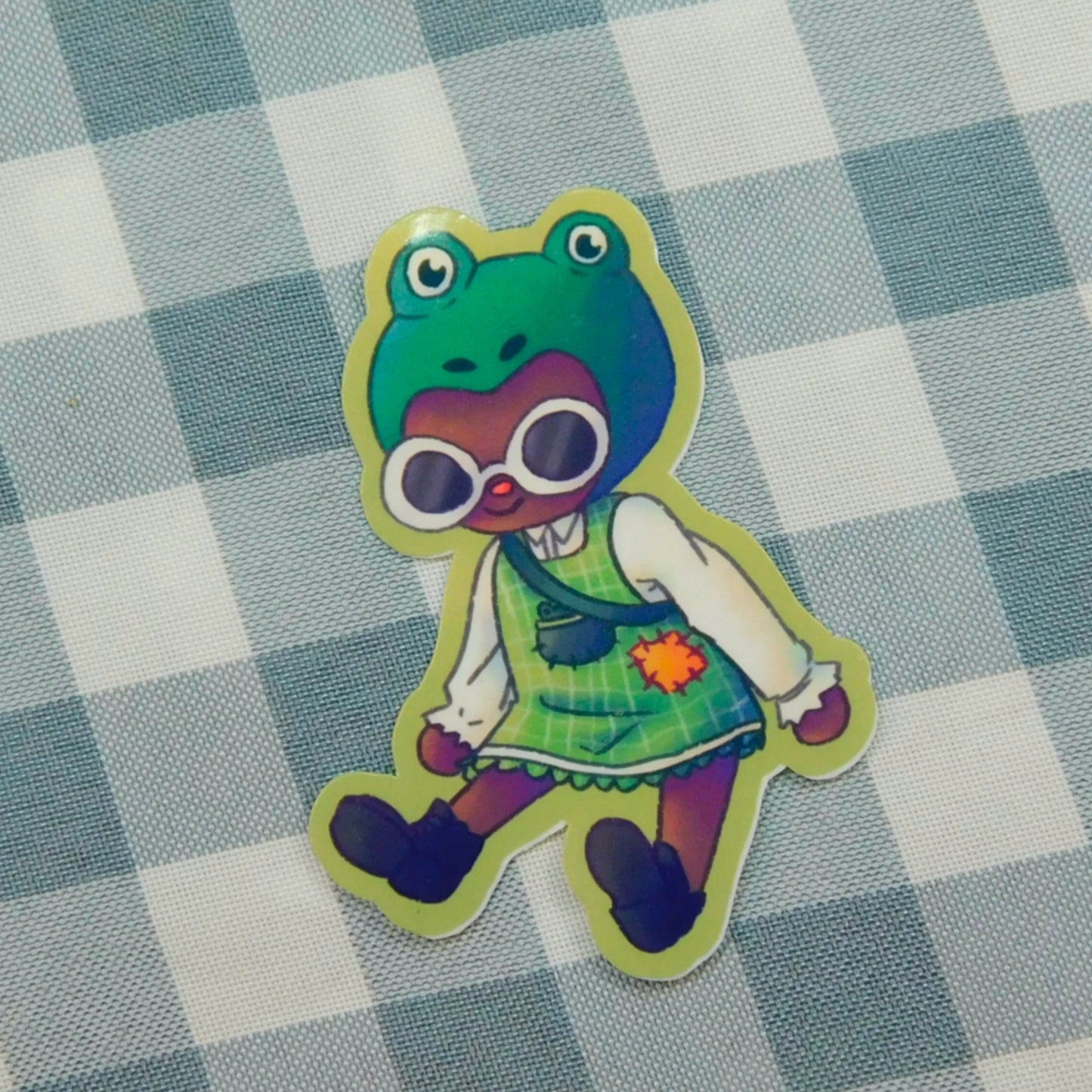 Animal Crossing (OC) Frog Sticker