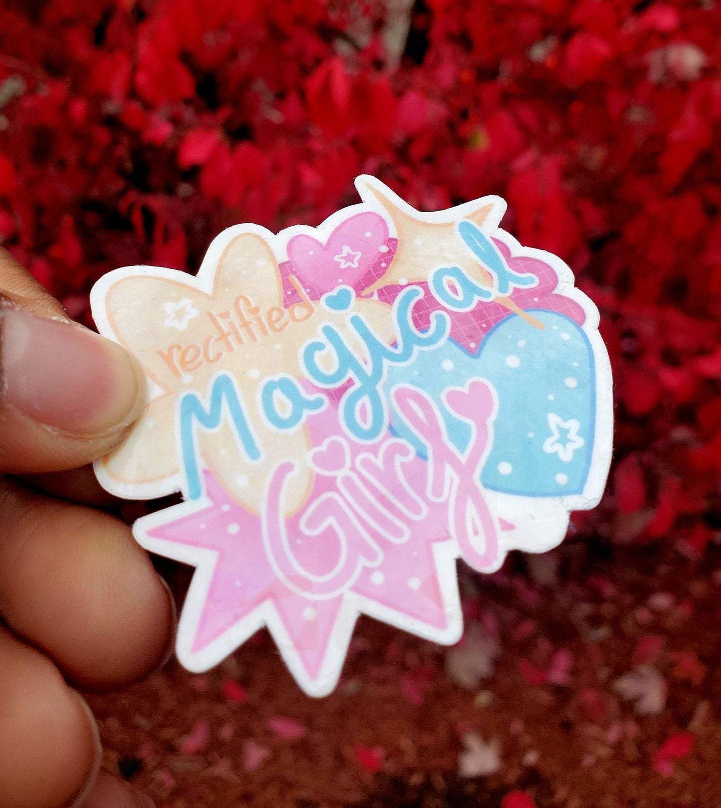 "Rectified Magical Girl" Sticker