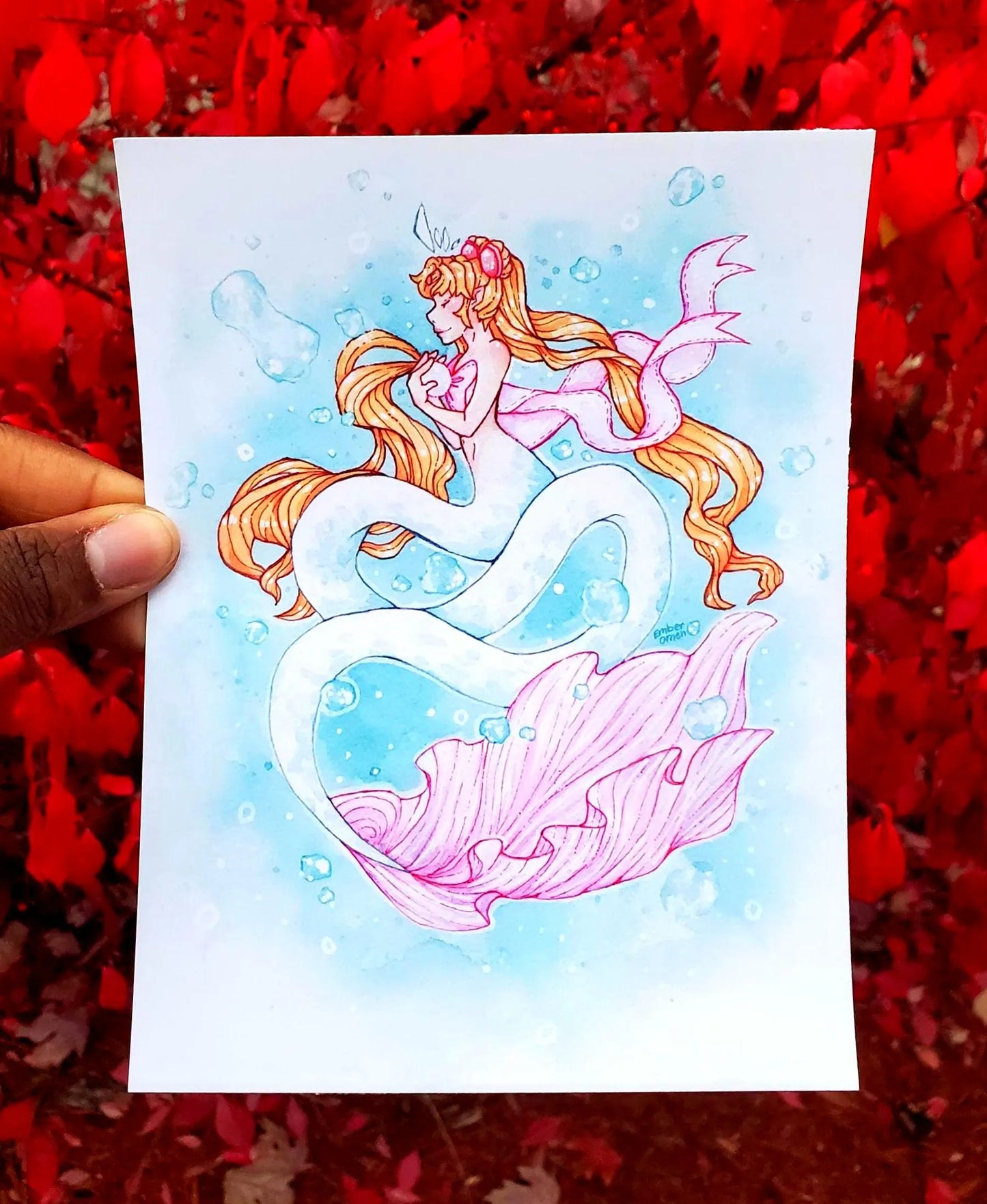 Sailor Moon Magic Mermaid Art Print