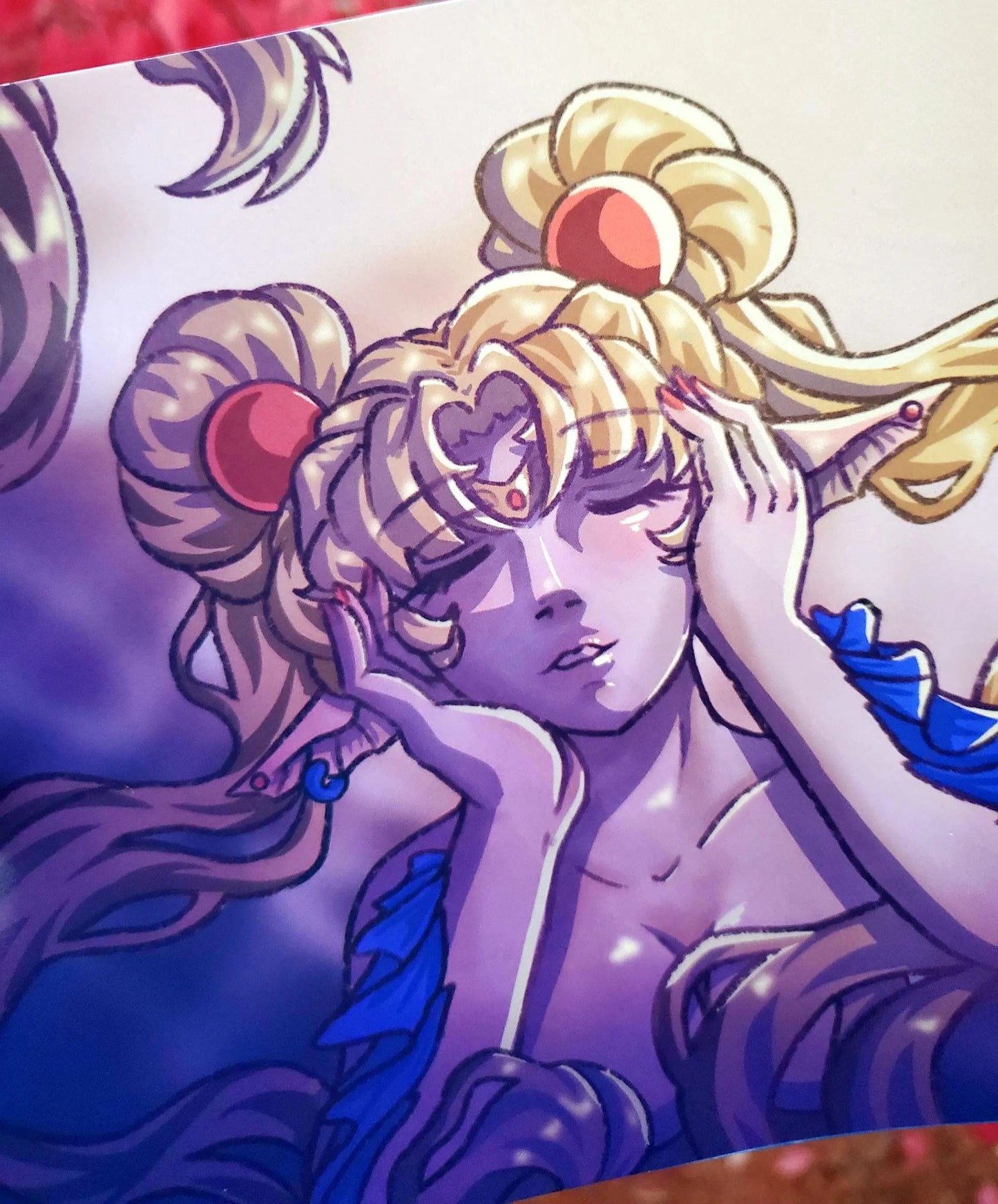 Mermaid Sailor Moon Art Print
