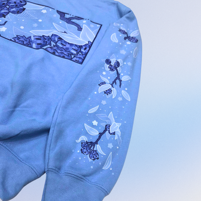 (Pre-order) Blueberry Bush Light Blue Crewneck