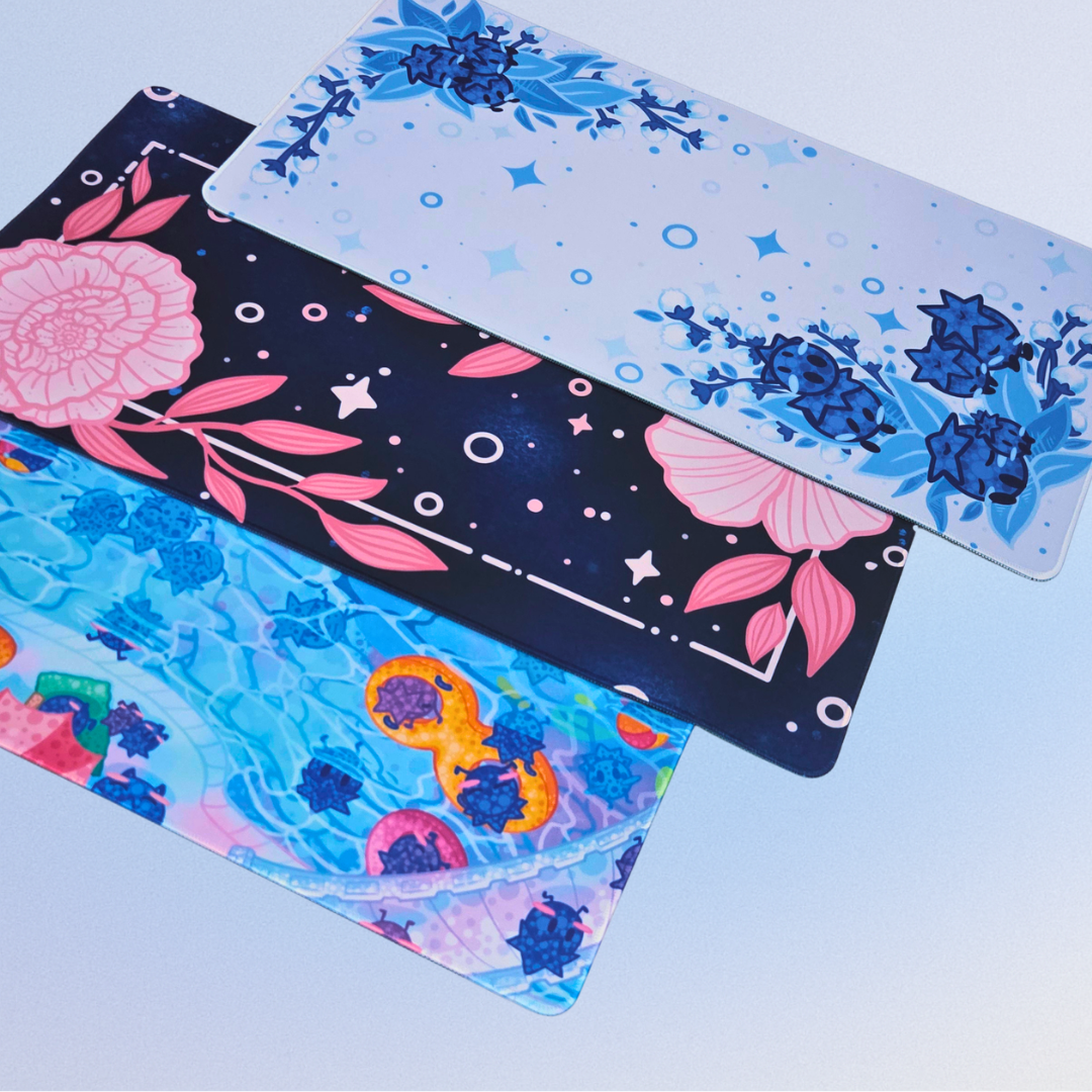 (Pre-order) Pink Garden Mouse Pad