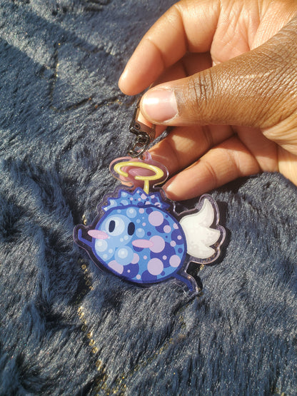 (Pre-order) Flying Blueberry Keychain