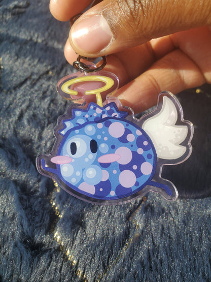 (Pre-order) Flying Blueberry Keychain