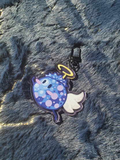 (Pre-order) Flying Blueberry Keychain