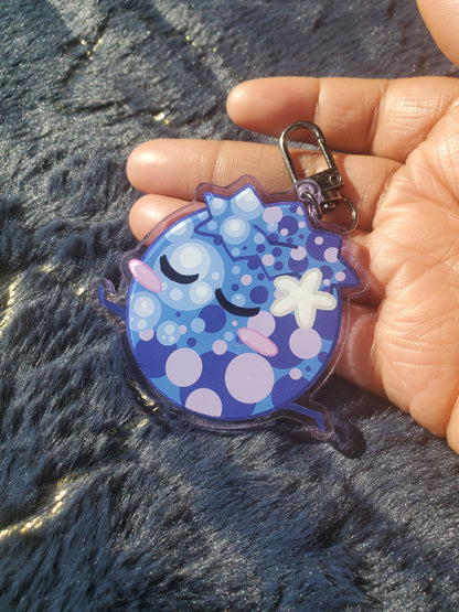 (Pre-order) Jumping Blueberry Keychain