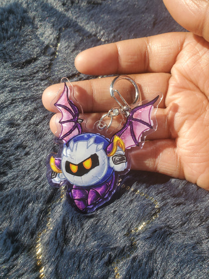 (Pre-order) Doodle Meta Knight Keychain