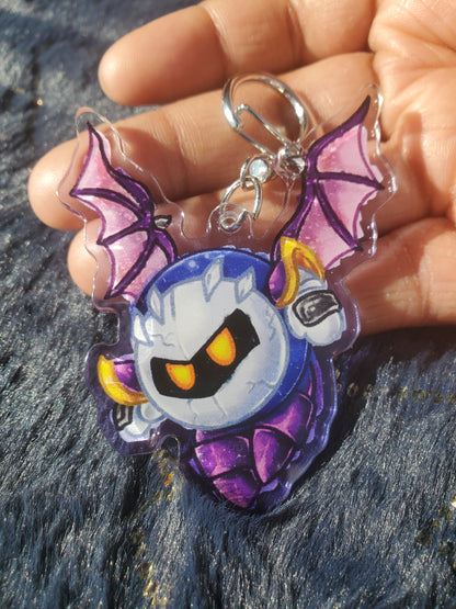 (Pre-order) Doodle Meta Knight Keychain