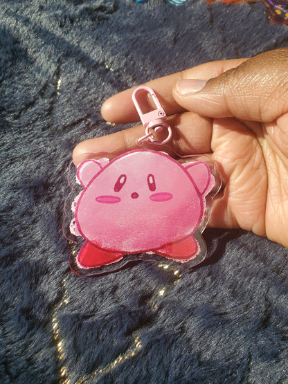 (Pre-order) Doodle Kirby Keychain