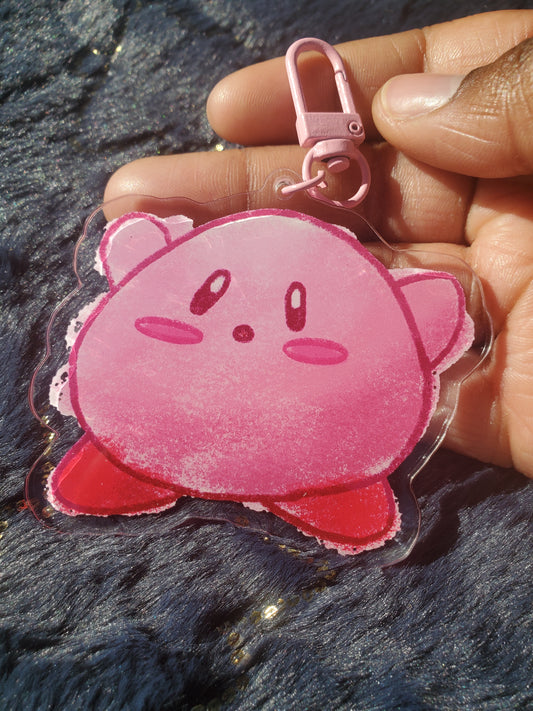 (Pre-order) Doodle Kirby Keychain