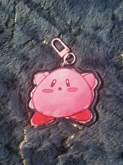 (Pre-order) Doodle Kirby Keychain