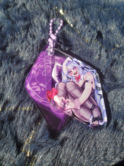 (Pre-order) Doodle Bunny Hatsune Miku Diamond Keychain