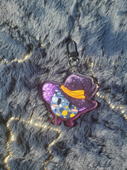 (Pre-order) Blueberry Witch Keychain