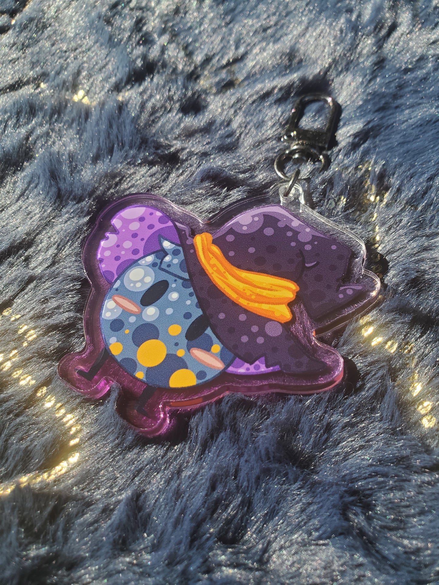 (Pre-order) Blueberry Witch Keychain