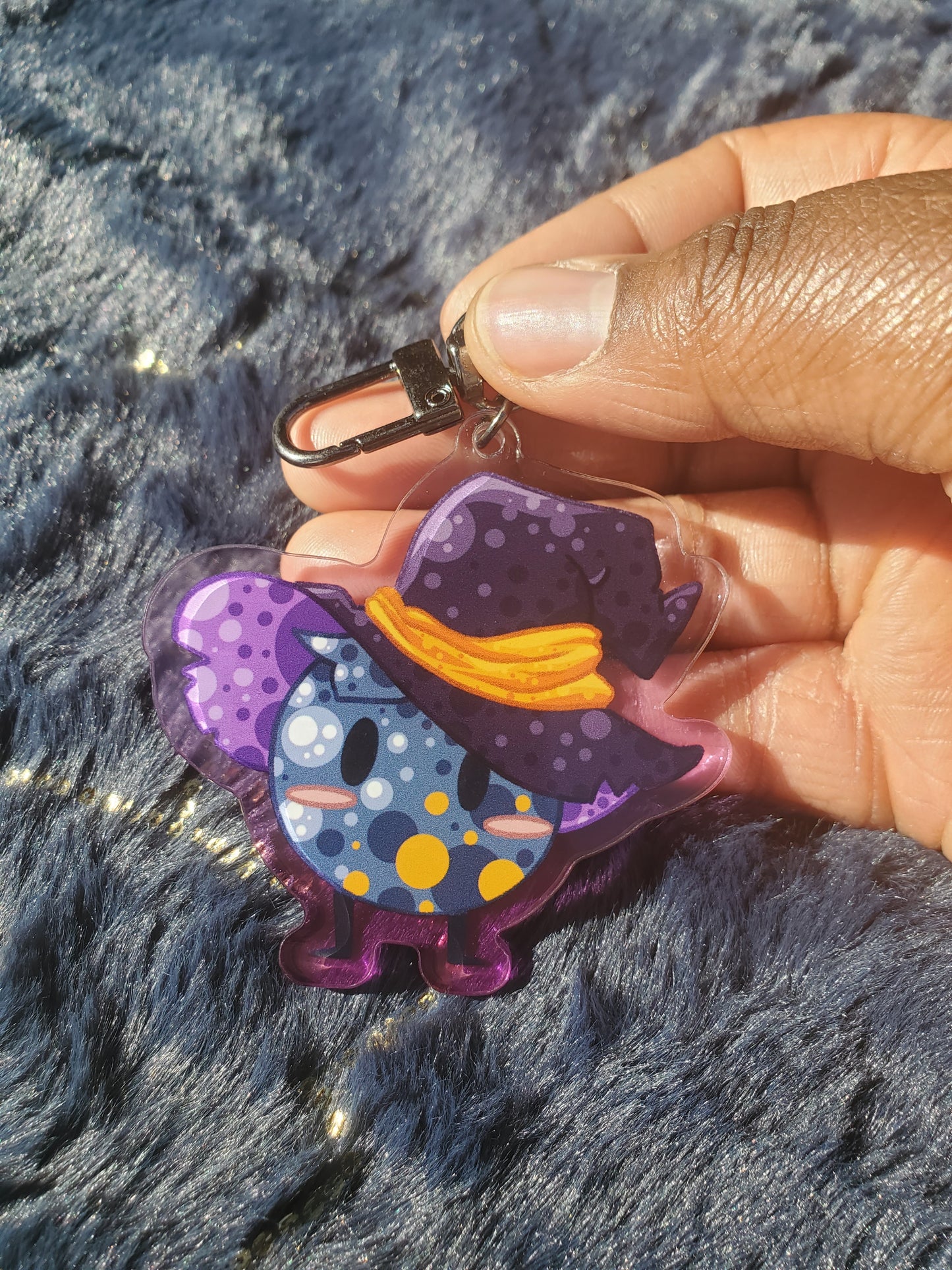 (Pre-order) Blueberry Witch Keychain