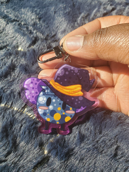 (Pre-order) Blueberry Witch Keychain