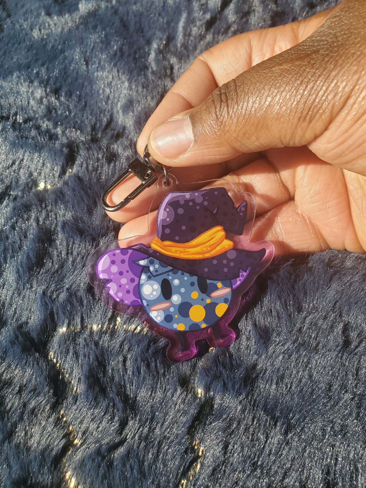 (Pre-order) Blueberry Witch Keychain