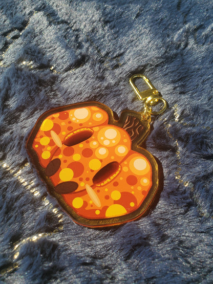 (Pre-order) Blueberry Pumpkin Keychain