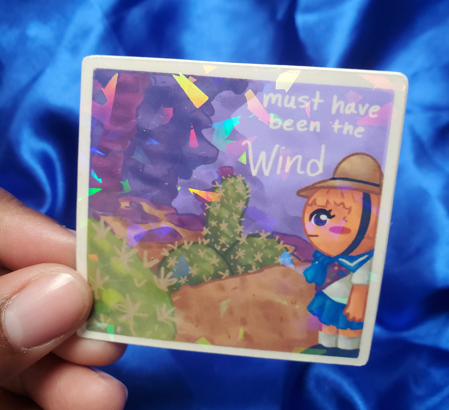 Peak: "Must Have Been The Wind" Sticker