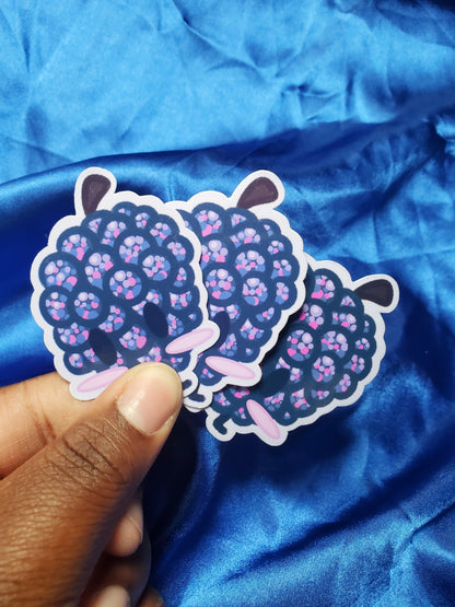Raspberry Sticker