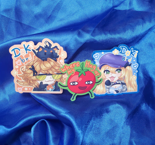 Doki Bird Stickers