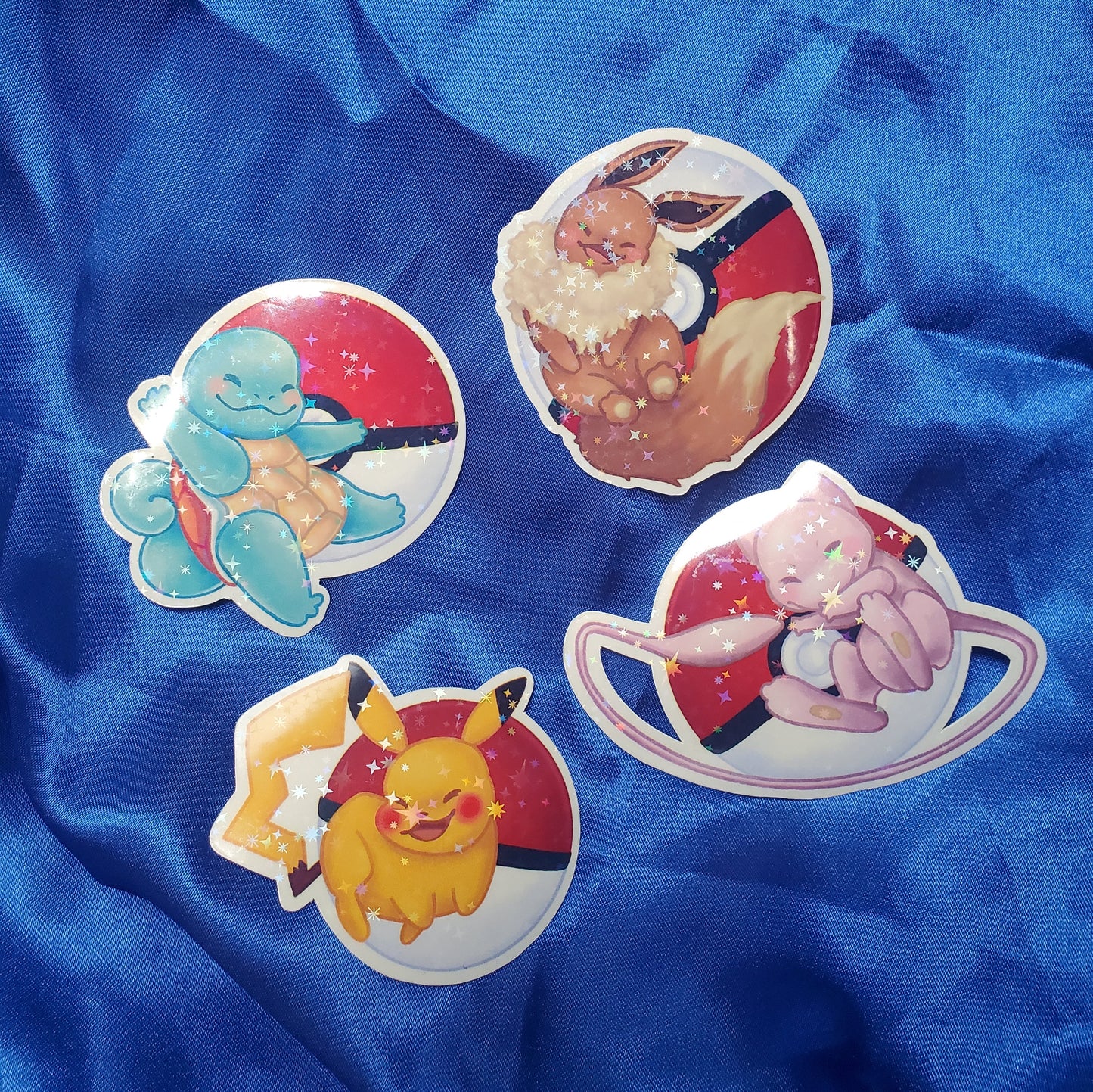 Pokemon Starters Stickers
