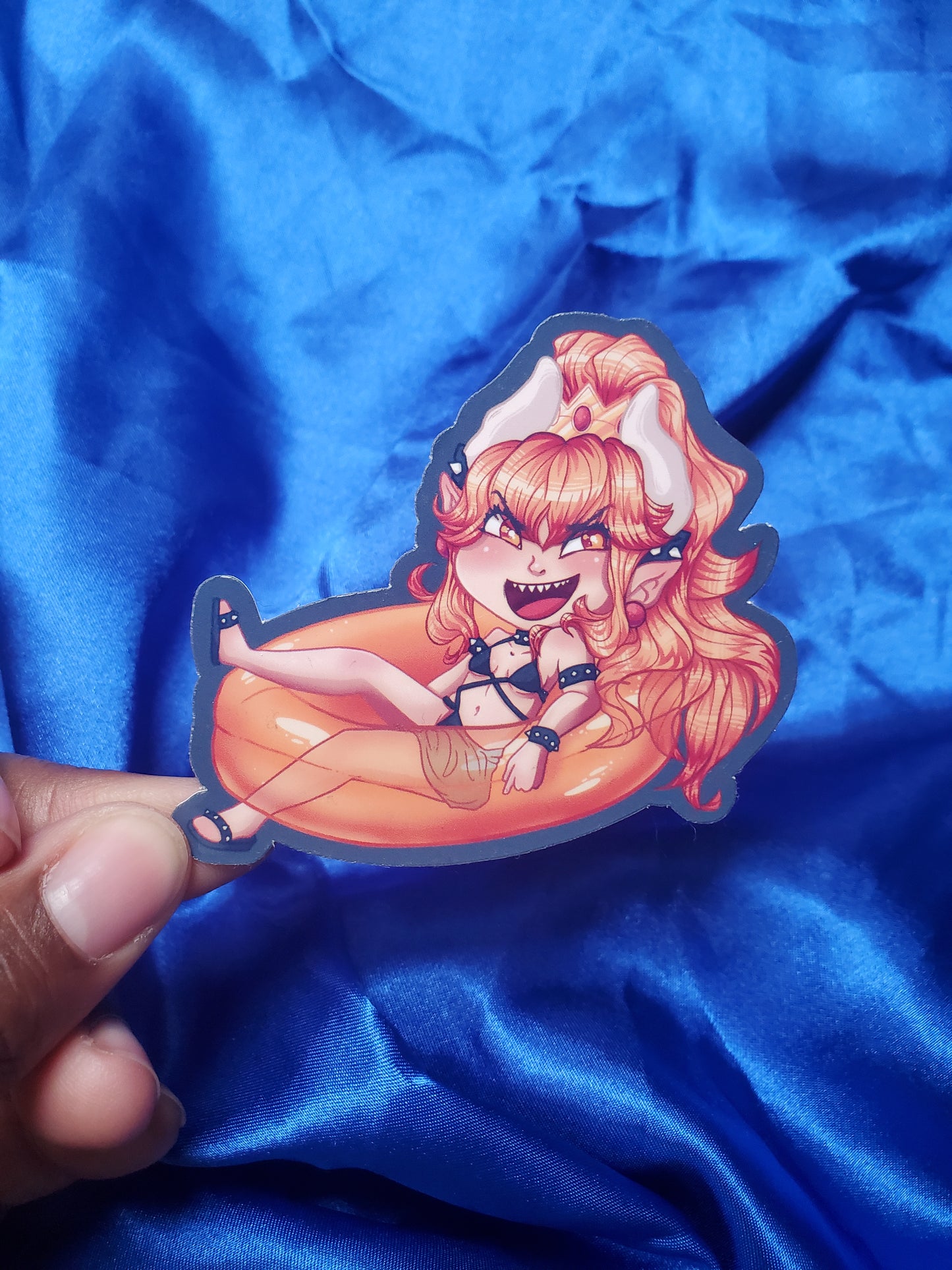 Beach day Princess Stickers