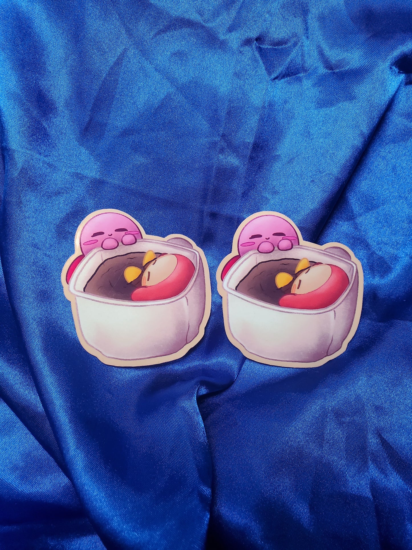 Doodle Waddle Dee & Kirby Sticker