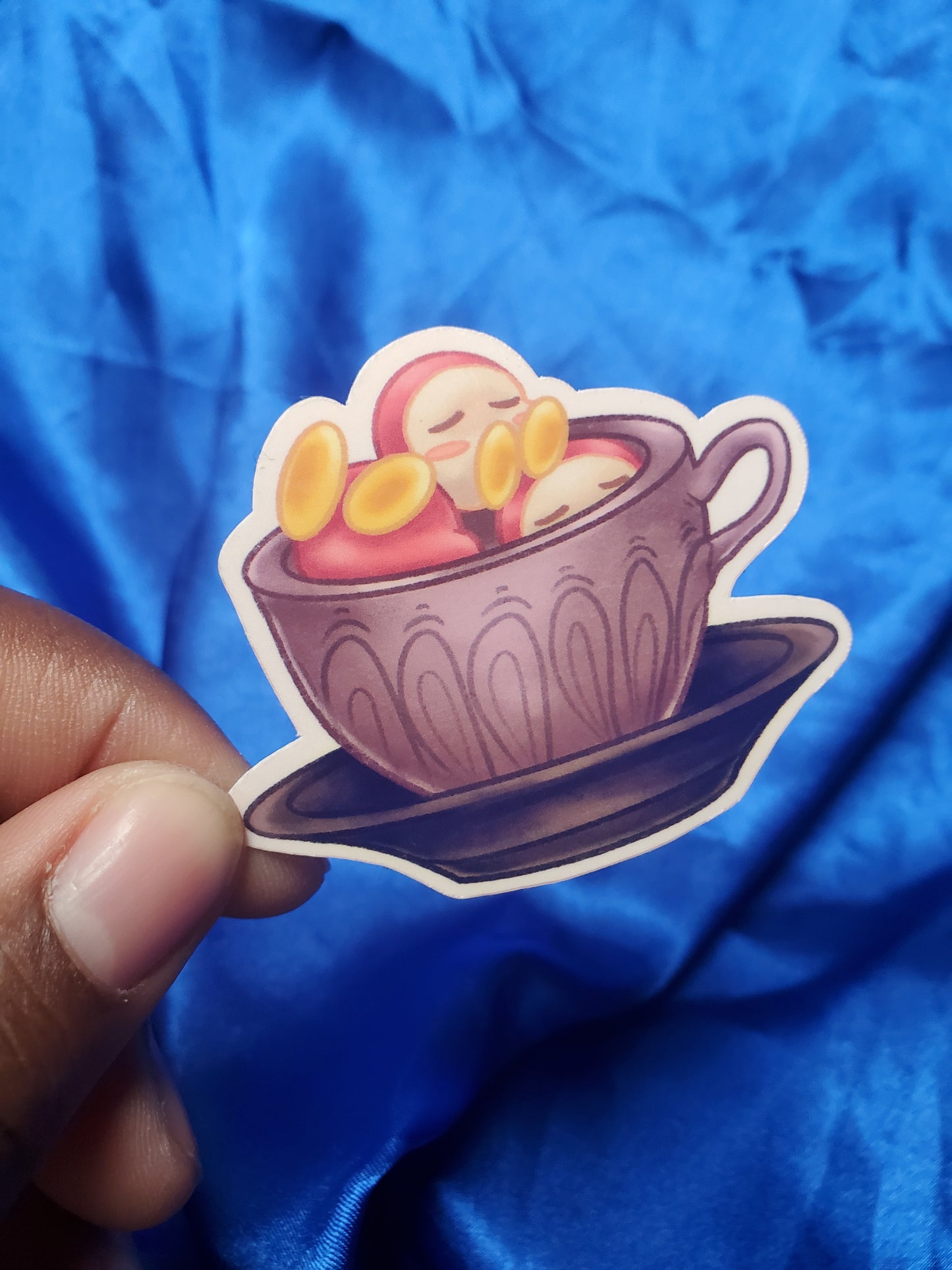 Doodle Waddle Dee Mug Sticker