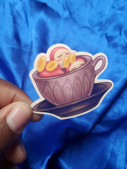 Doodle Waddle Dee Mug Sticker