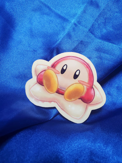 Doodle Star Waddle Dee Sticker