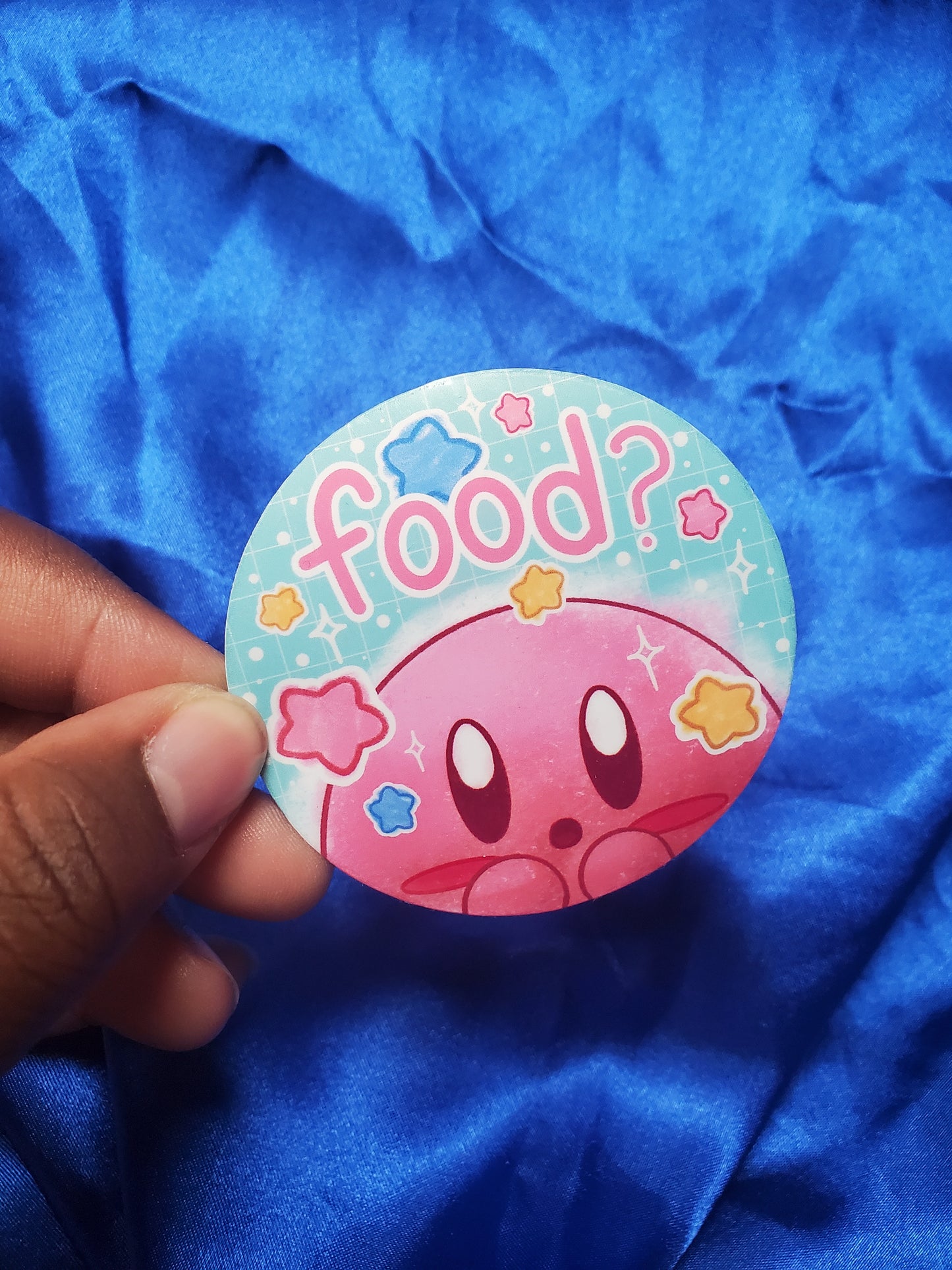 Doodle Kirby Food & Poyo Sticker