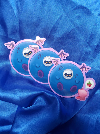 Round Doodle Meta Knight Sticker