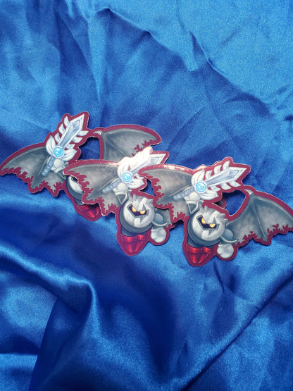 Doodle Dark Meta Knight Sticker
