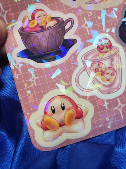 Doodle Waddle Dee Sticker Sheet