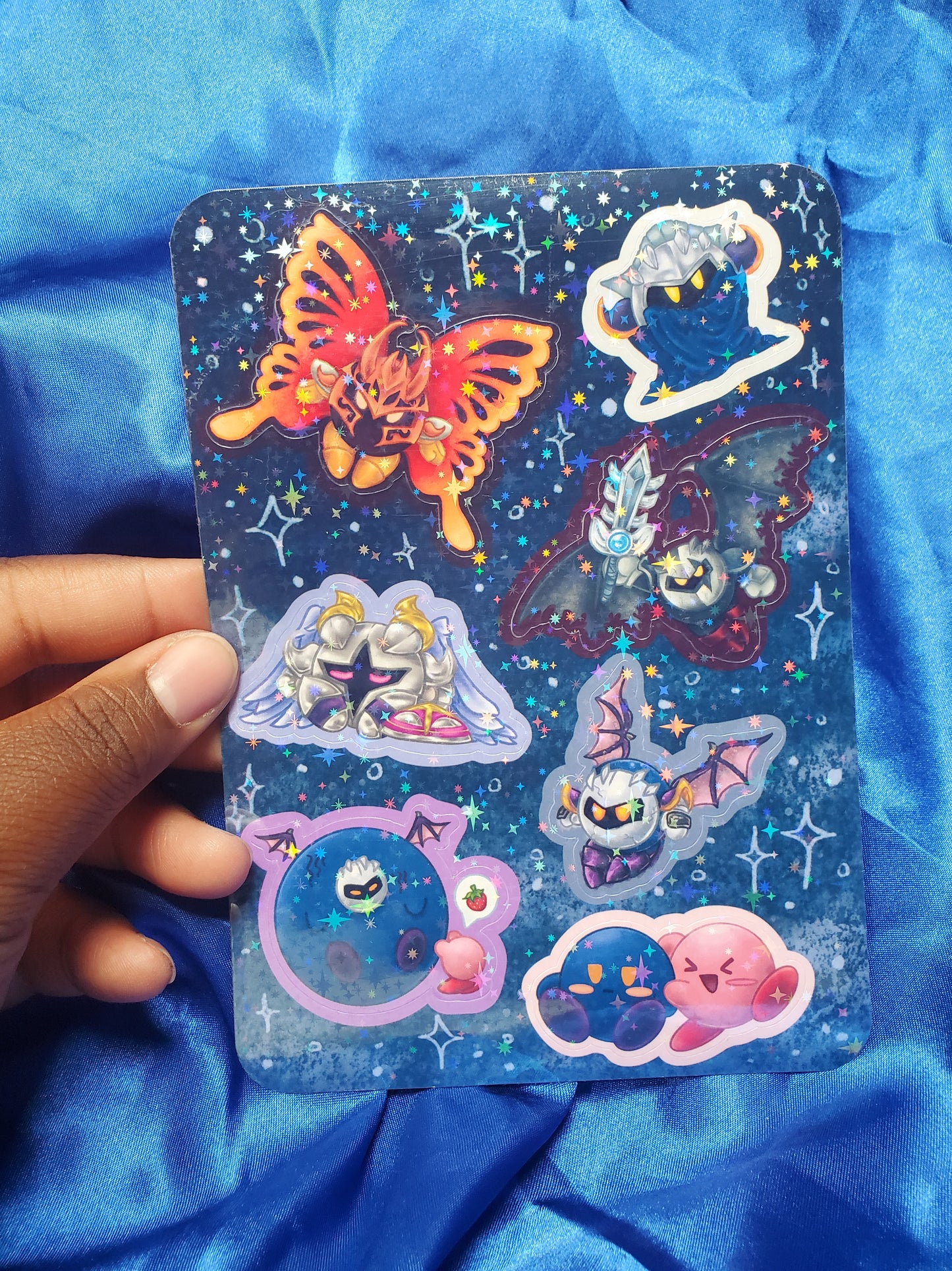 Doodle Meta Knights Sticker Sheet