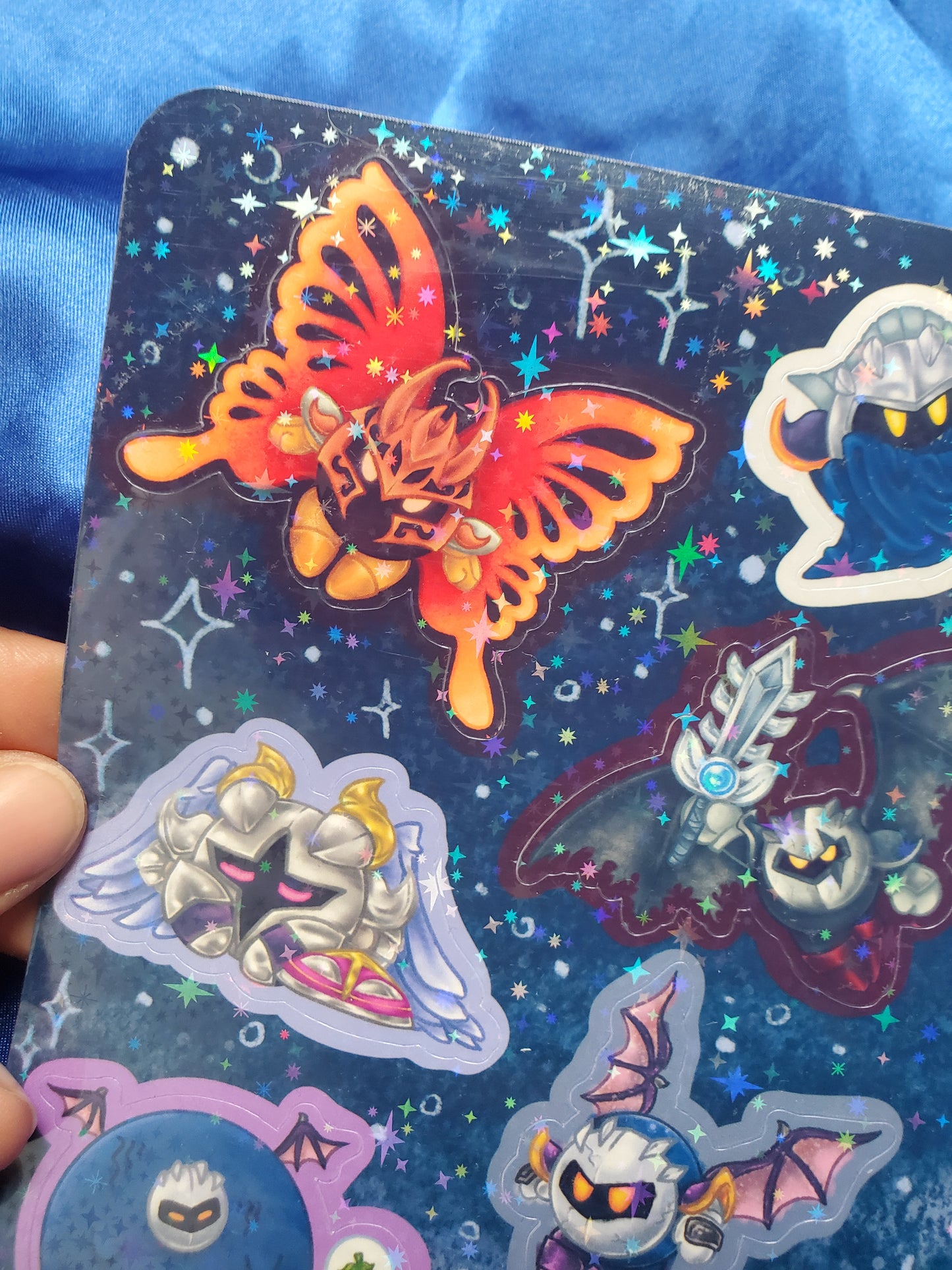 Doodle Meta Knights Sticker Sheet