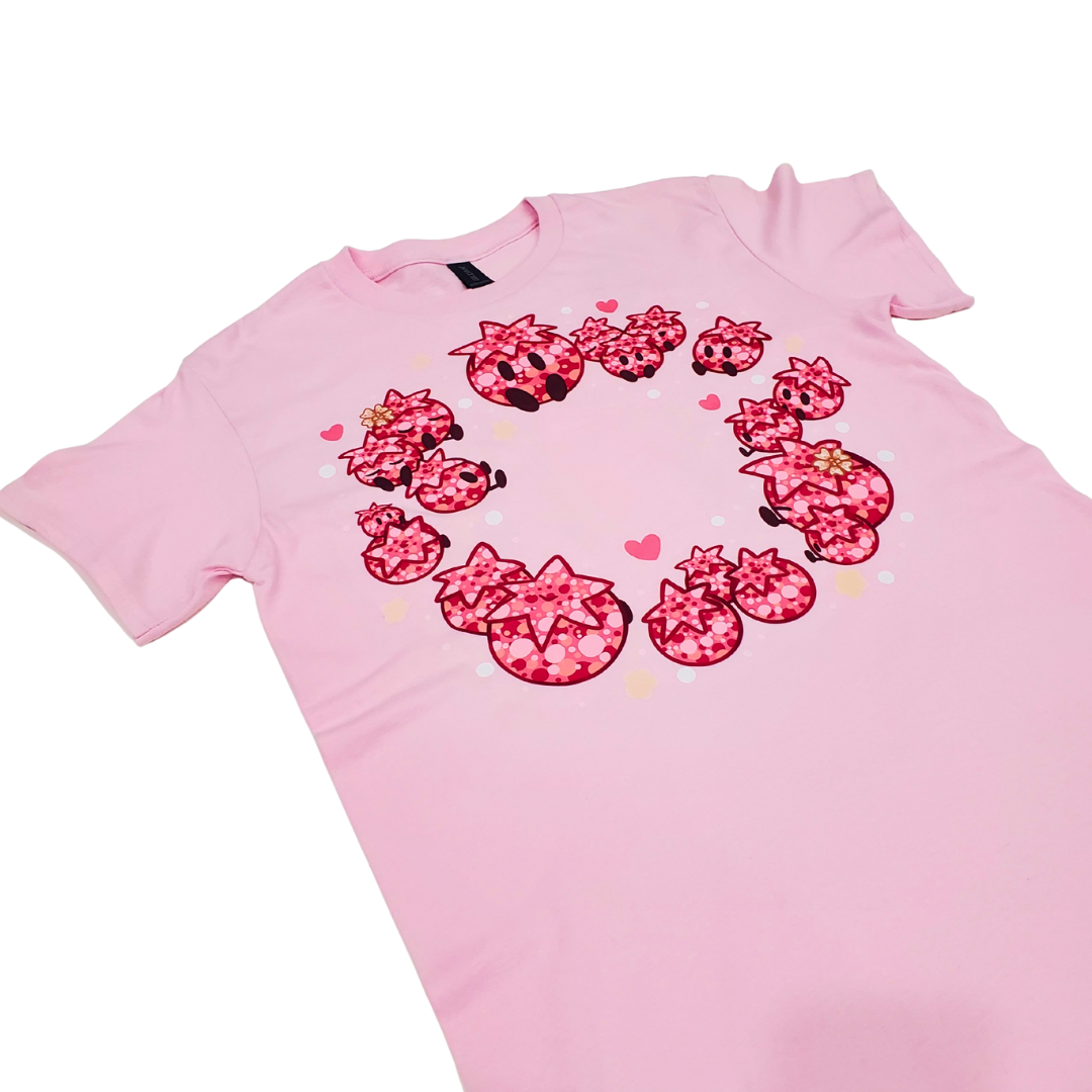 (Pre-order) Blueberry Picnic Light Pink T-shirt