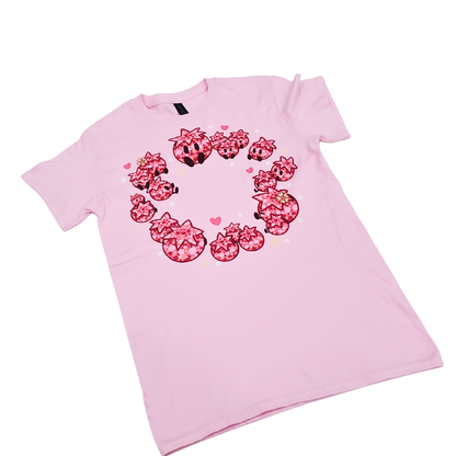 (Pre-order) Blueberry Picnic Light Pink T-shirt
