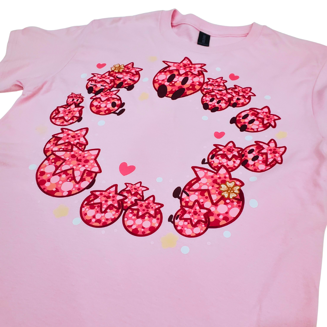 (Pre-order) Blueberry Picnic Light Pink T-shirt
