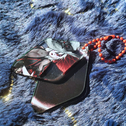 (Pre-order) Doodle Genshin Impact Arlecchino Witch Diamond Keychain