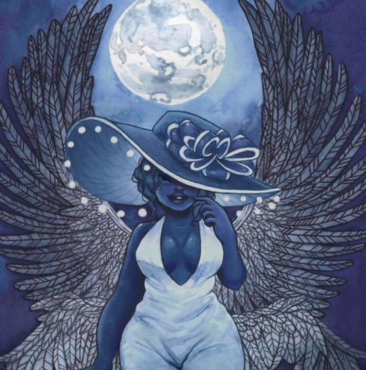 Guardian of the Moon Art Print