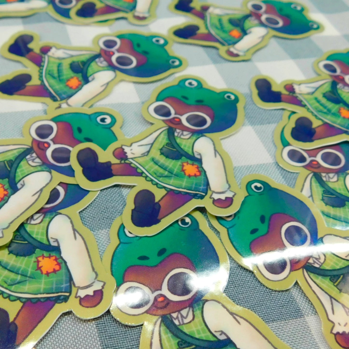 Animal Crossing (OC) Frog Sticker