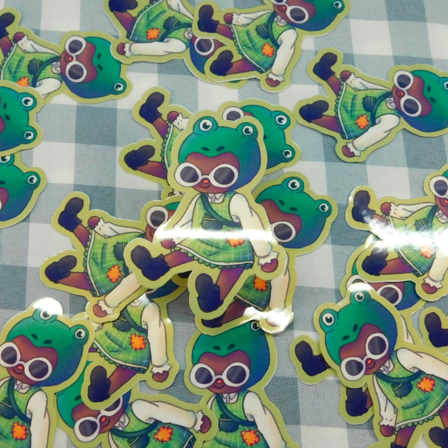 Animal Crossing (OC) Frog Sticker