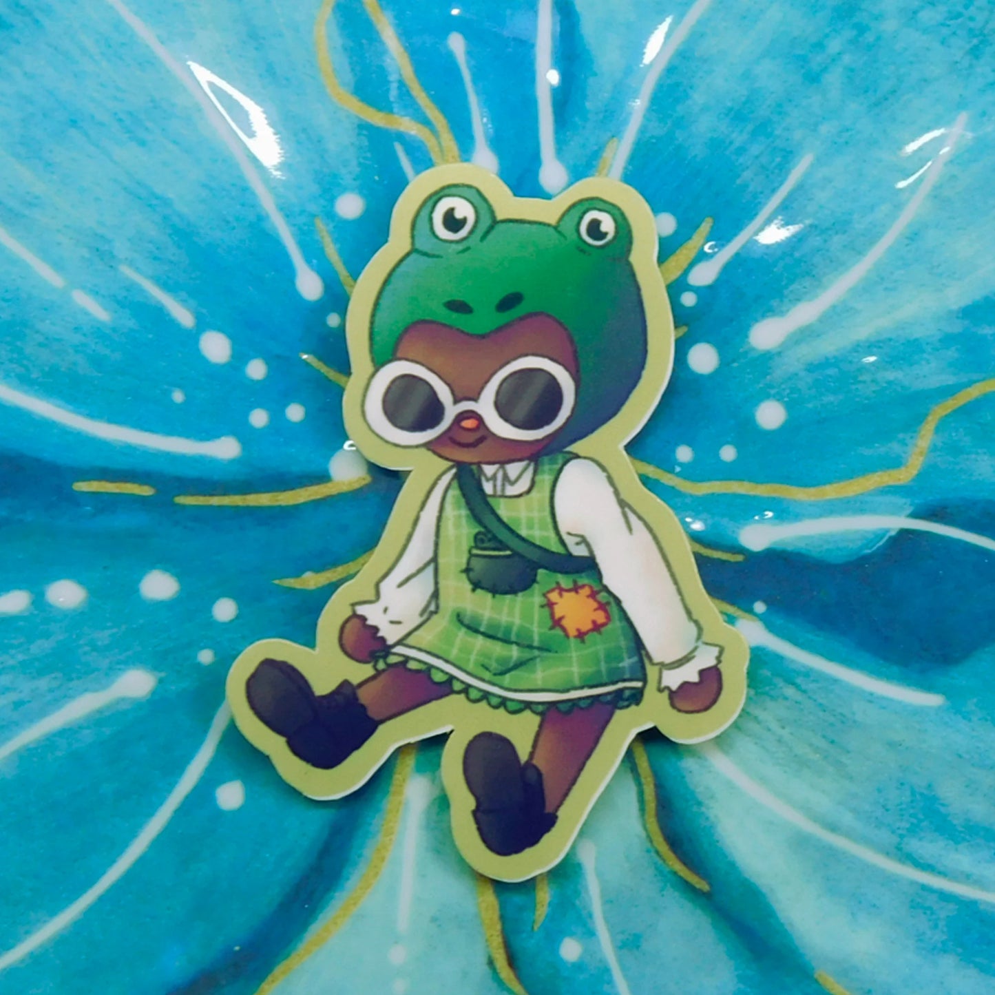 Animal Crossing (OC) Frog Sticker