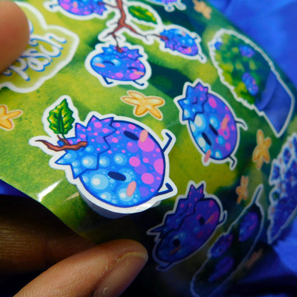 Blueberry Patch Sticker Sheet