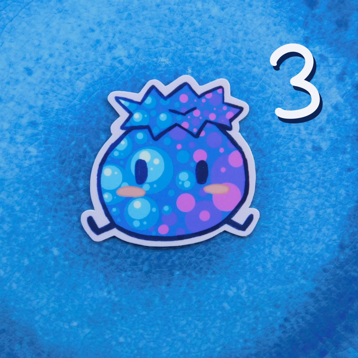 Blueberry Patch Sticker